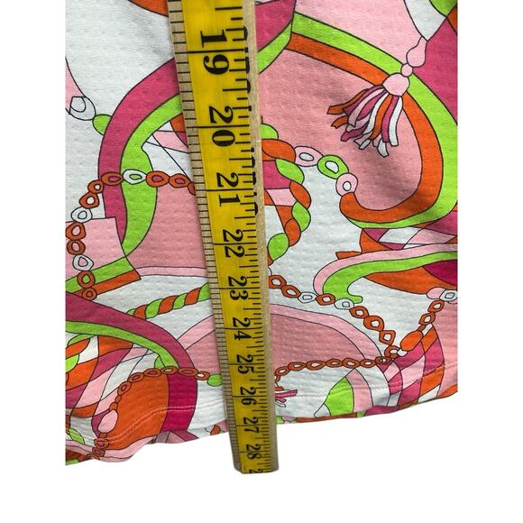 Ibkul Golf Shirt Womens Quarter Zip Long Sleeve Mesh Athletic Outdoor Sz. L - Picture 10 of 10